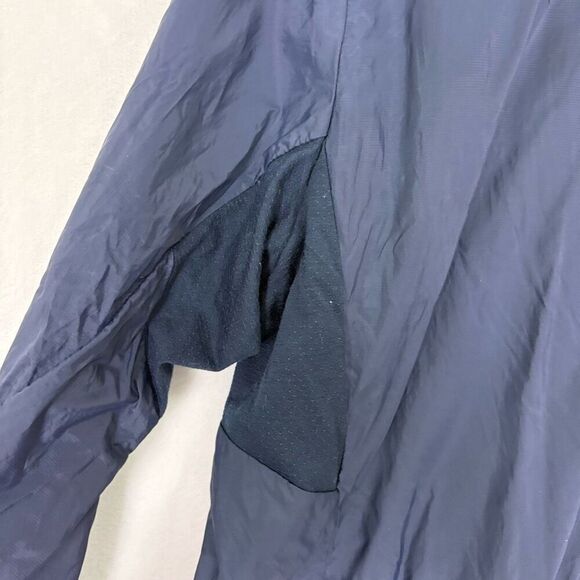 Smartwool Navy Blue Nylon Merino Wool Lined Zip Up Jacket Men's Size Large - Picture 7 of 11